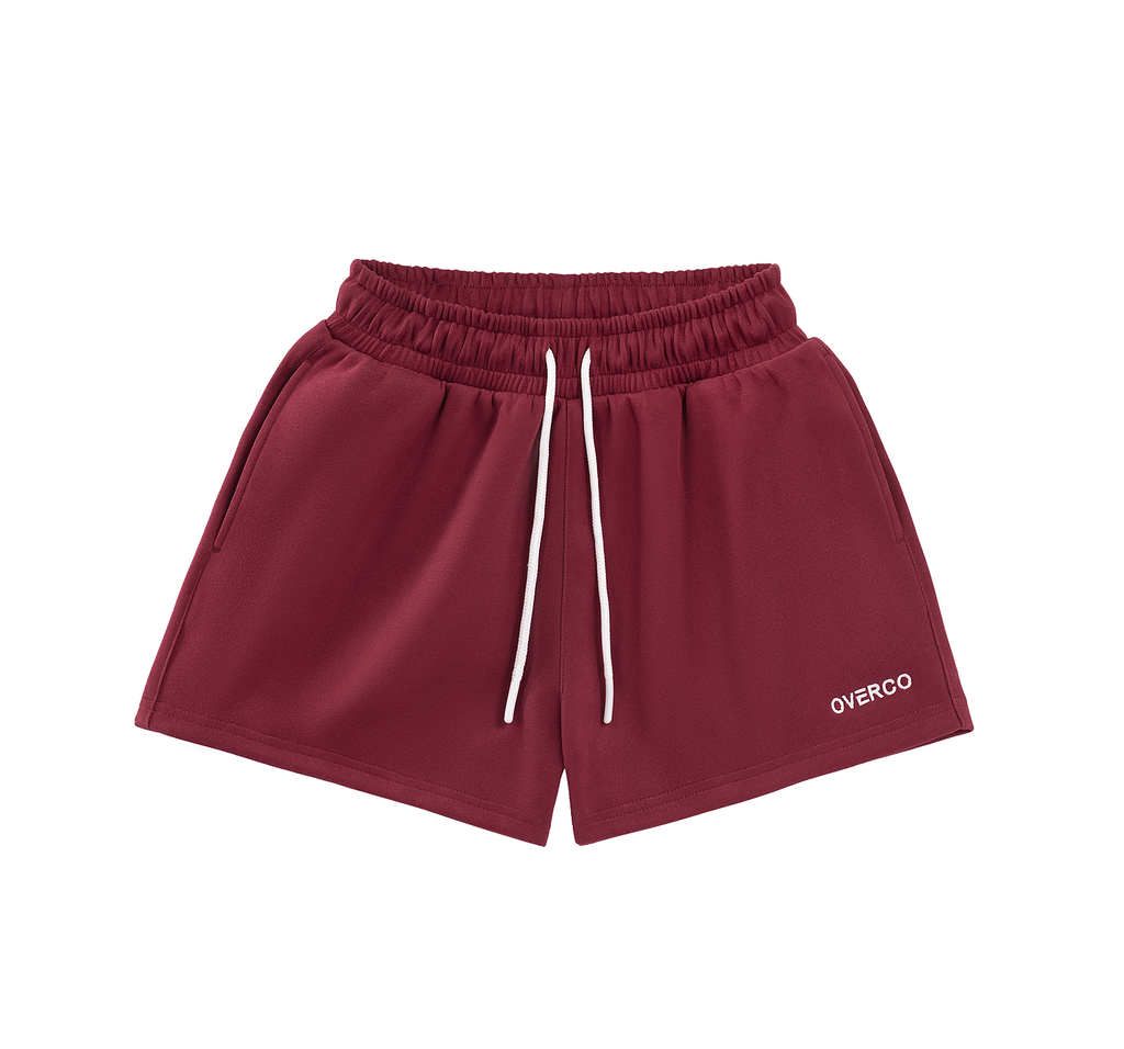 Quần Short Nữ Basic Vải Nỉ PC 2 Da 7 Màu Overco - O5J1