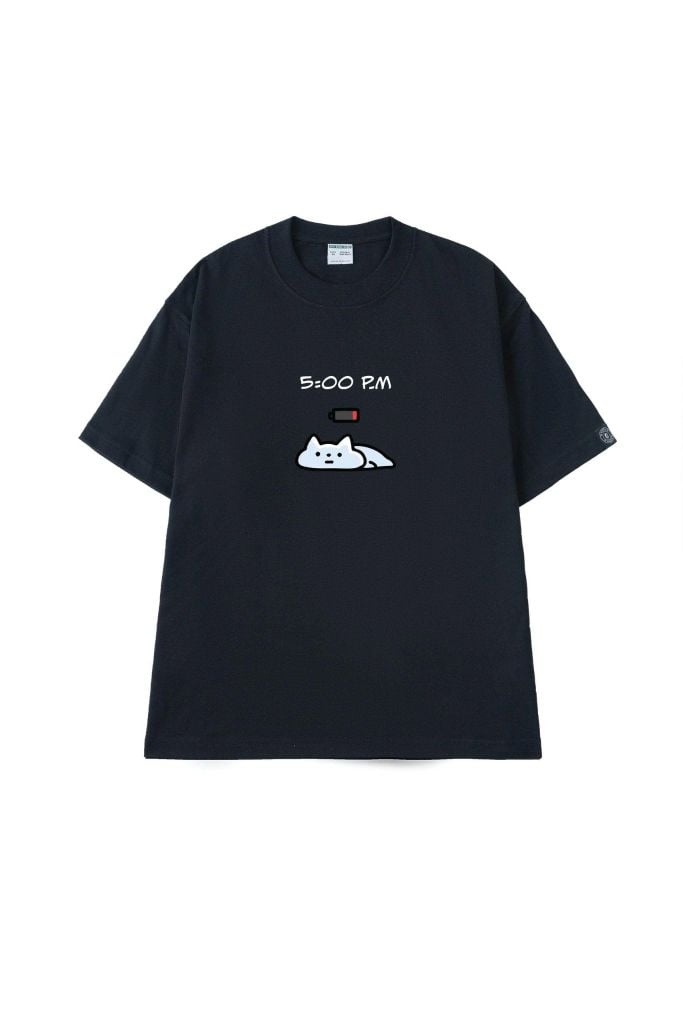 Áo Thun Unisex Mèo Văn Phòng - O1A230