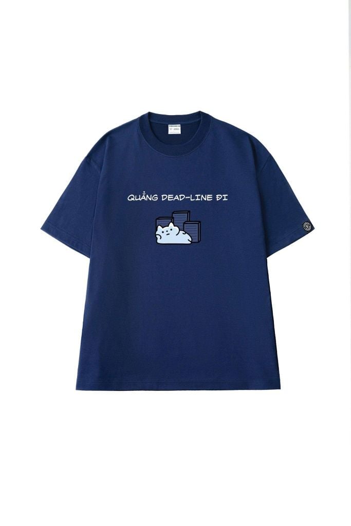 Áo Thun Unisex Mèo Văn Phòng - O1A230