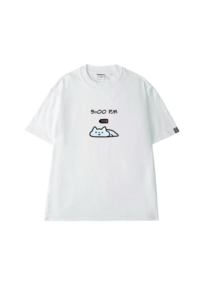 Áo Thun Unisex Mèo Văn Phòng - O1A230