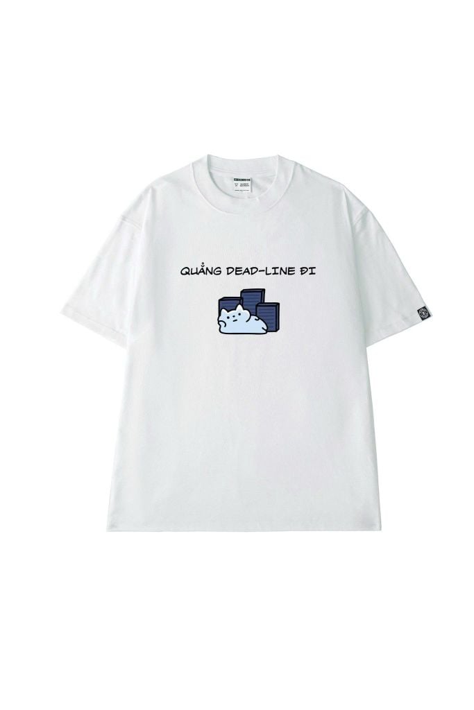 Áo Thun Unisex Mèo Văn Phòng - O1A230