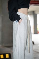 Quần Ống Rộng Chất Nỉ 2 Da Overco - O9J1