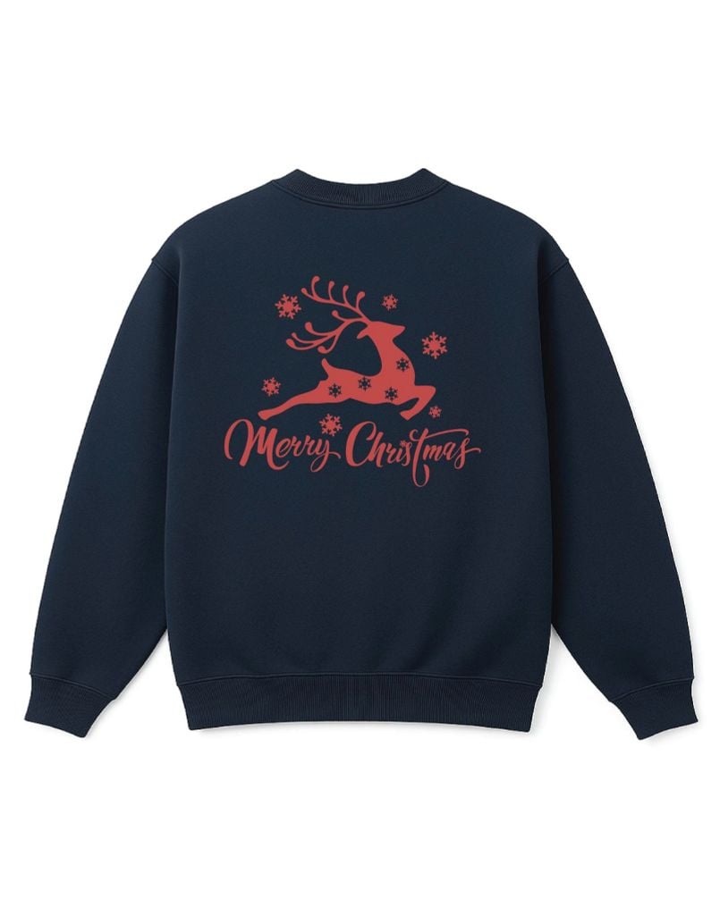 Áo Sweater Nỉ Da Cá Noel- O4F12