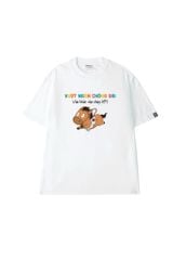 Áo Thun Unisex Mã Tiểu Dã Vừa Khóc Vừa Chạy KPI - O1A251