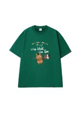 Áo Thun Unisex Dã Tiểu Dã Vừa Khóc Vừa Làm - O1A252