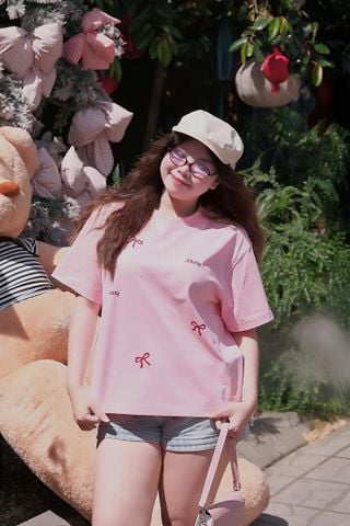 Áo Thun Boxy Nơ - O6A41