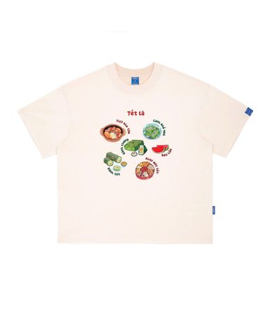Áo Thun Boxy Tết Là Các Món Ăn - O6A43