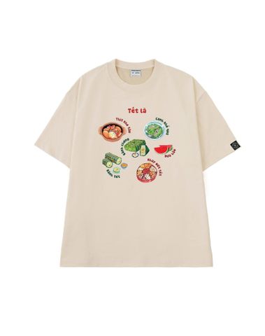 Áo Thun Unisex Tết Là Các Món Ăn - O1A253