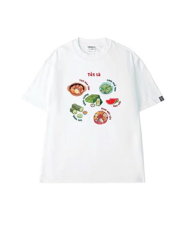 Áo Thun Unisex Tết Là Các Món Ăn - O1A253