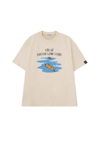 Áo Thun Unisex Mã Tiểu Dã Không Làm Được Thì Làm Biếng - O1A259