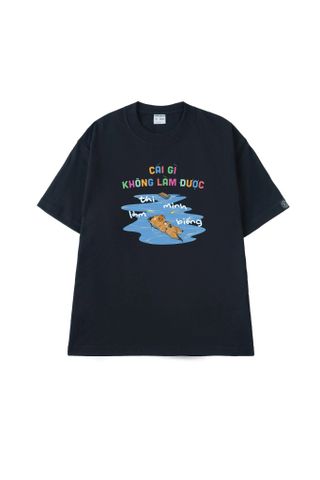 Áo Thun Unisex Mã Tiểu Dã Không Làm Được Thì Làm Biếng - O1A259