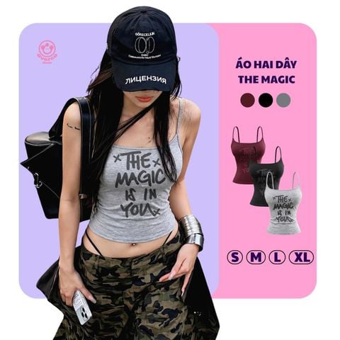 Áo 2 Dây HipHop Magic Overco - OV-TSW003-IN2