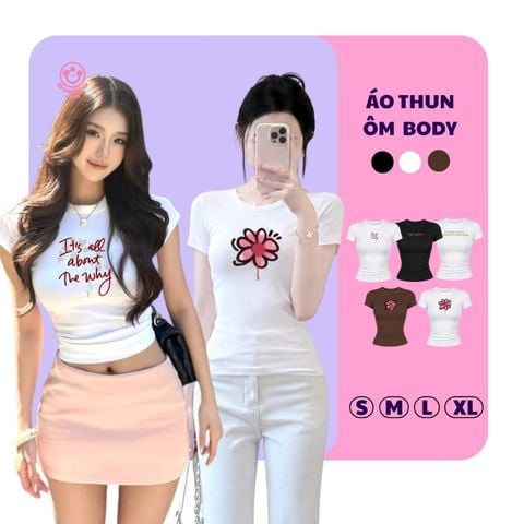 Áo Thun Borip Ngắn Tay Trend Overco - OV-TSW005-IN1