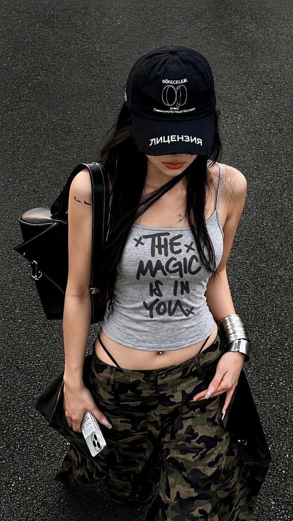 Áo 2 Dây HipHop Magic Overco - OV-TSW003-IN2