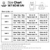 [Set Bộ Áo Váy Cho Bé 15kg-60kg] Bộ Áo Váy Sweet Heart Clever Kids Cho Bé Gái, Chất Cotton Bóng Mỹ In Lụa