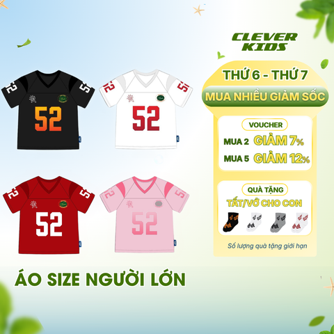  ÁO 52 NGƯỜI LỚN DƯỚI 85KG 