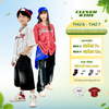 Áo bóng chày cho Bé Trai/Bé Gái 6–12 tuổi - Chất lưới cao cấp, Phong Cách Varsity Năng Động I Áo Bóng Chày Clever Kids