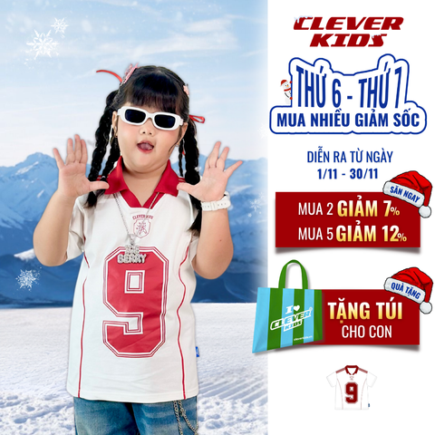  ÁO POLO CỔ TRỤ SỐ 9 