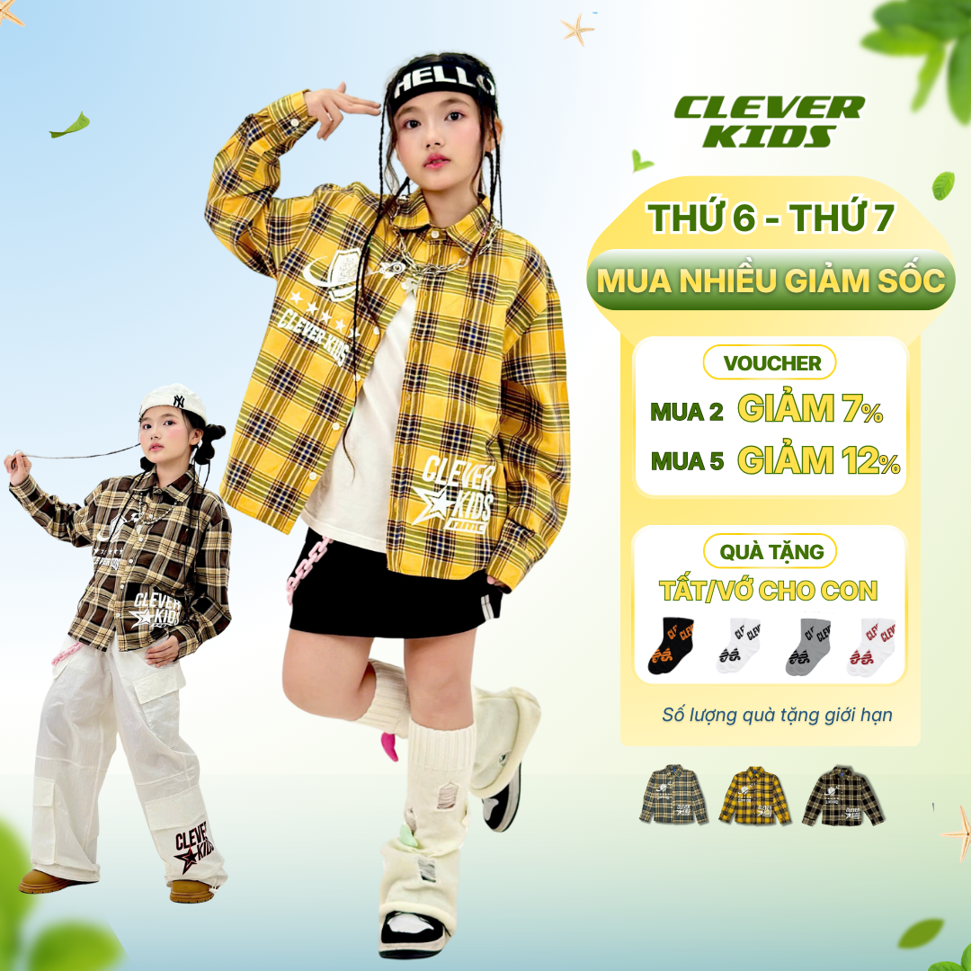 SƠ MI, ÁO KHOÁC CARO STYLE - UP