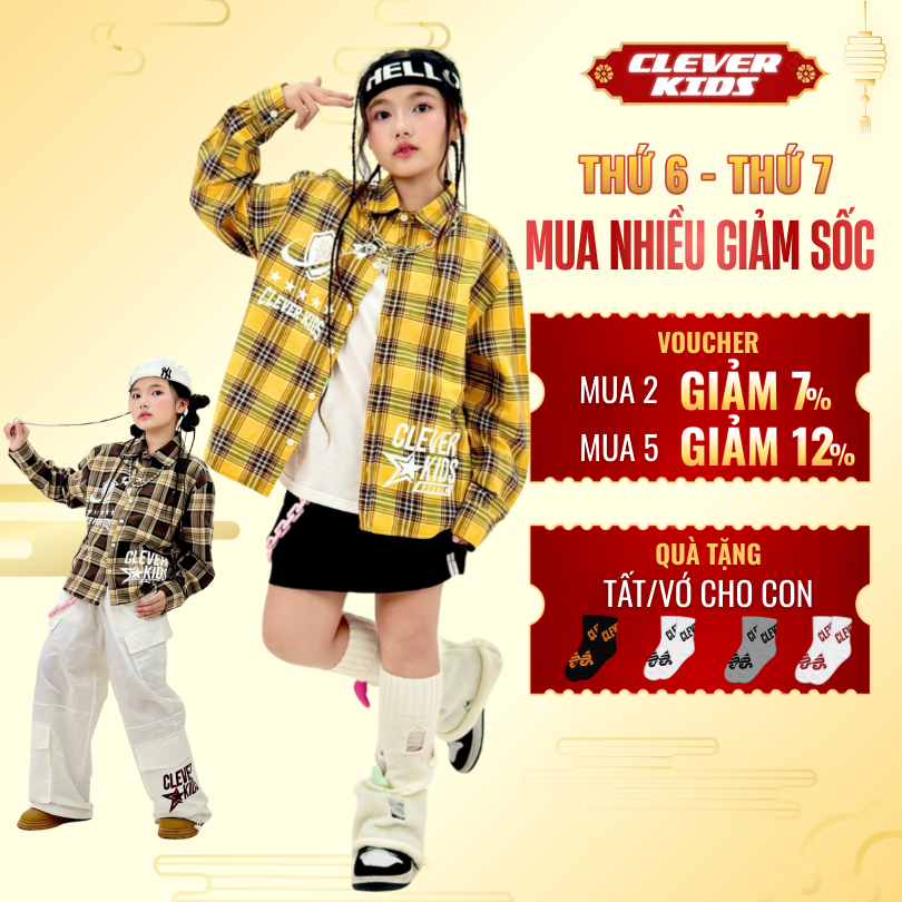 SƠ MI, ÁO KHOÁC CARO STYLE - UP