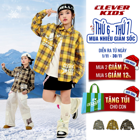  SƠ MI, ÁO KHOÁC CARO STYLE - UP 