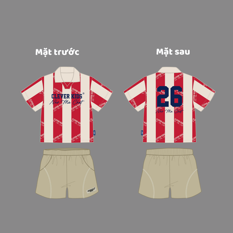  [Set Bộ Cho Bé 15kg-60kg] Set Áo Quần Neo Striple 26 Clever Kids Thiết Kế Phối Màu Tinh Tế Năng Động 