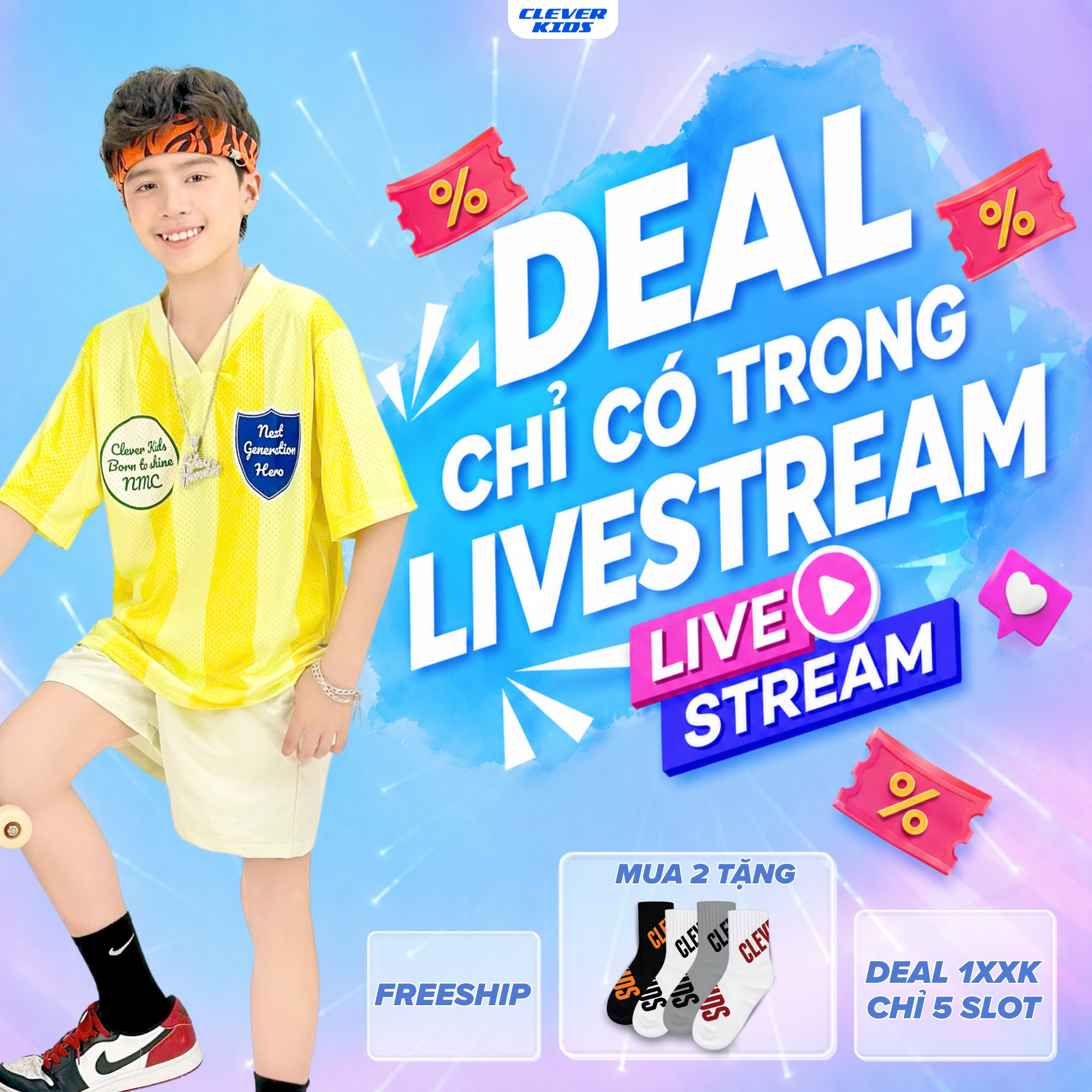 DEAL TRONG PHIÊN LIVE