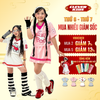 Set váy cho Bé Gái 6–12 tuổi -Thiết Kế Cá Tính, Chất Thể Thao Cao Cấp I Set Váy 88 Clever Kids