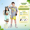 [Set Bộ Cho Bé Từ 15kg-60kg] Set Bộ Nhóc Squad Thể Thao Năng Động Clever Kids Thiết Kế Cổ Áo Tròn