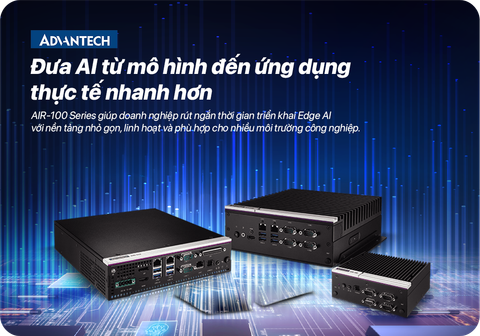 Advantech  Giải Pháp Edge AI Trong Giám Sát Và Vận Hành Công Nghiệp Thông Minh