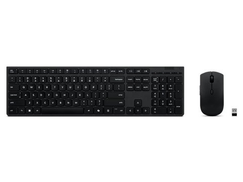 Lenovo Professional Wireless Rechargeable Keyboard & Mouse Combo Gen 2 - 4X31R64316