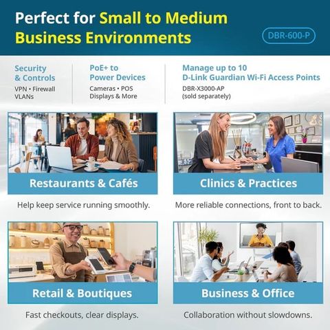 D-LINK – GIẢI PHÁP MẠNG TOÀN DIỆN CHO F&B & CHUỖI CAFE HIỆN ĐẠI