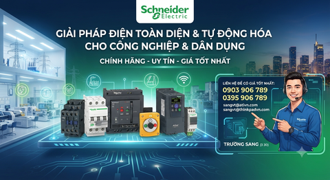 Thiết bị điện, tự động hóa và giải pháp quản lý năng lượng Schneider Electric