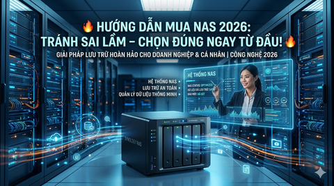 QNAP LƯU TRỮ DỮ LIỆU THÔNG MINH