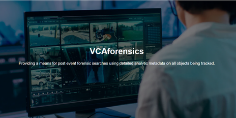VCAforensics – Công Nghệ AI Video Forensics