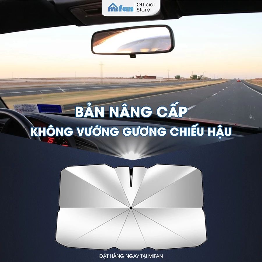 Ô Che Nắng Kính Lái Xe Hơi Ô Tô Cao Cấp MIFAN