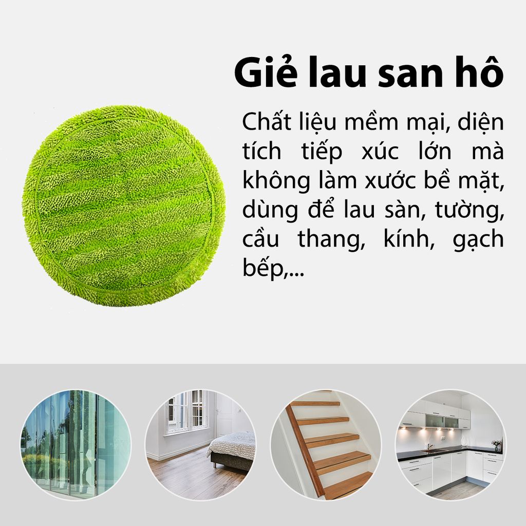 Phụ Kiện Thay Thế Máy Cọ Rửa Điện Cầm Tay Đa Năng Mifan K3 C3