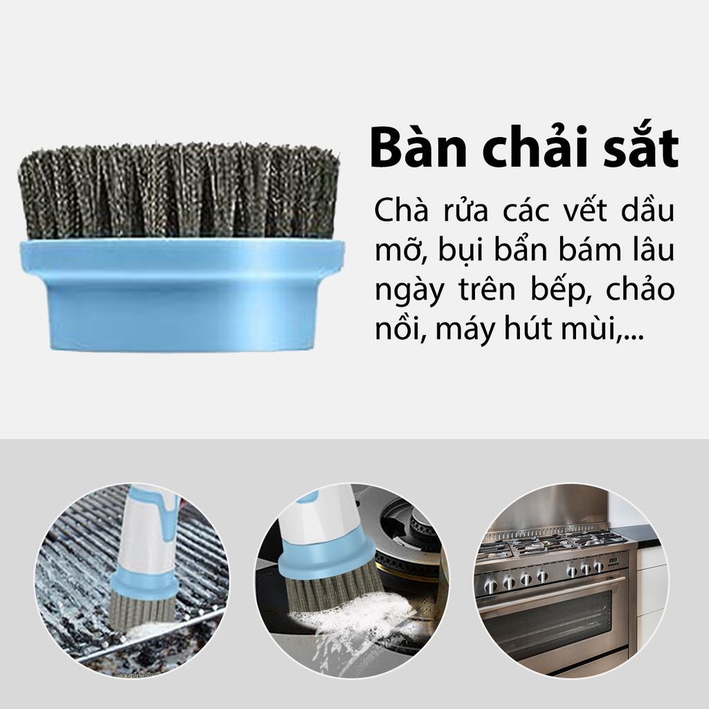 Phụ Kiện Thay Thế Máy Cọ Rửa Điện Cầm Tay Đa Năng Mifan K3 C3