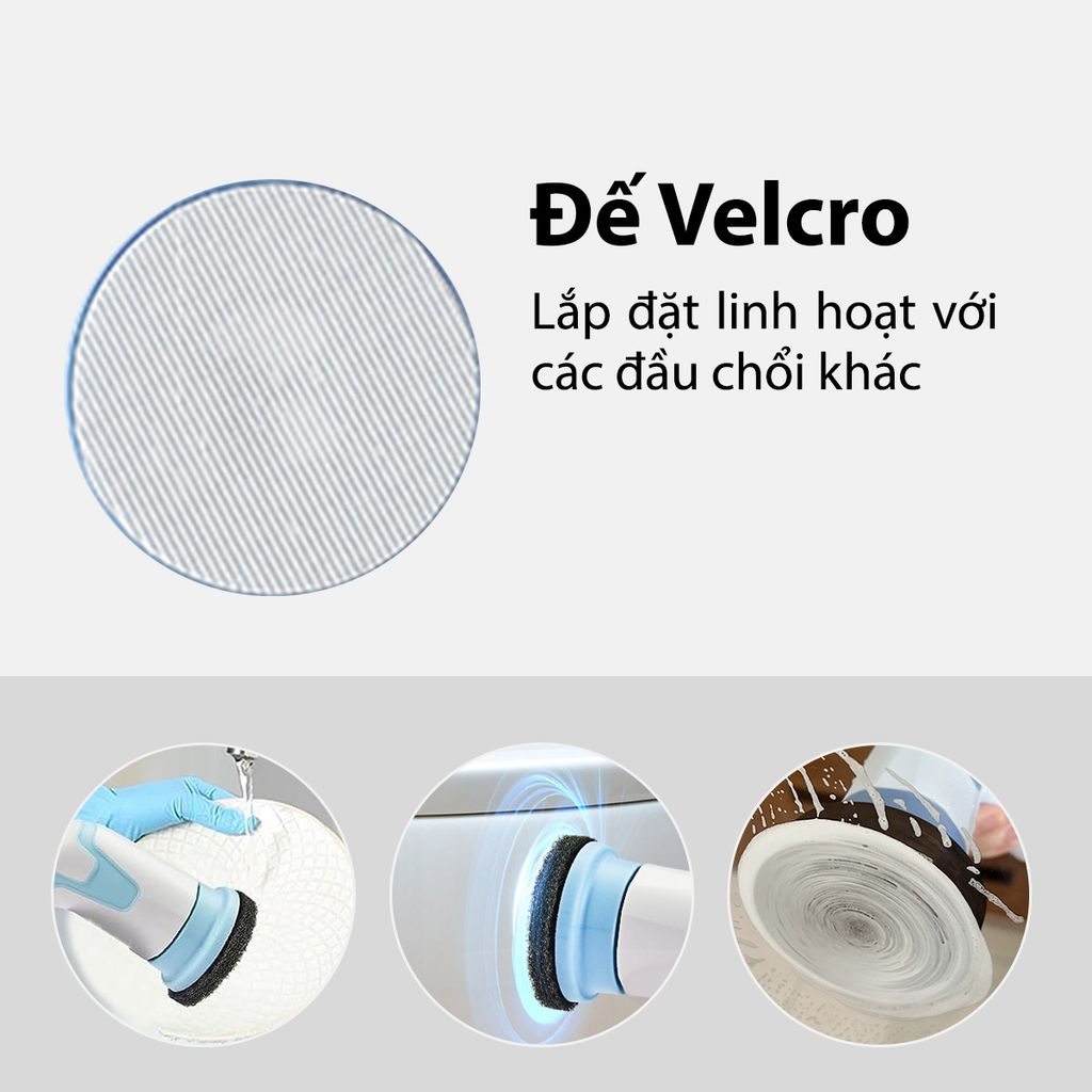 Phụ Kiện Thay Thế Máy Cọ Rửa Điện Cầm Tay Đa Năng Mifan K3 C3