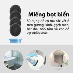 Phụ Kiện Thay Thế Máy Cọ Rửa Điện Cầm Tay Đa Năng Mifan K3 C3