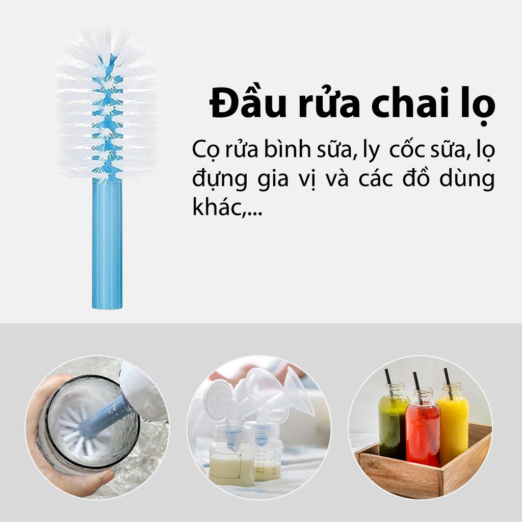 Phụ Kiện Thay Thế Máy Cọ Rửa Điện Cầm Tay Đa Năng Mifan K3 C3