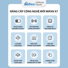 Bàn Chải Điện Mifan Sonic X7