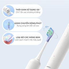 Bàn Chải Điện Cao Cấp Mifan Vibrosonic X9