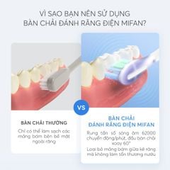 Bàn Chải Điện Cao Cấp Mifan Vibrosonic X9