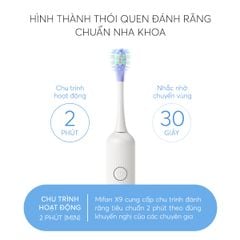 Bàn Chải Điện Cao Cấp Mifan Vibrosonic X9