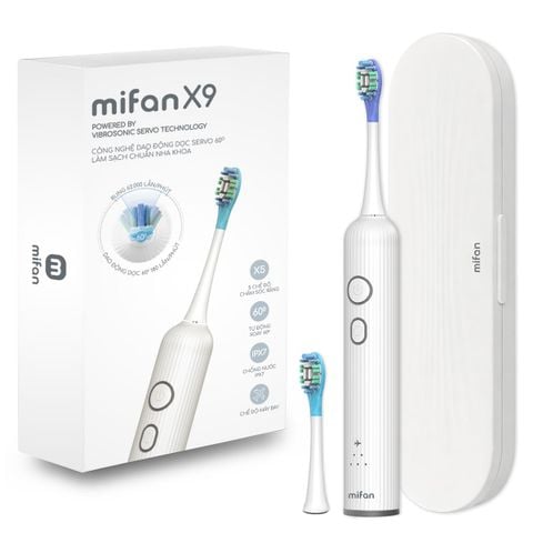 Bàn Chải Điện Cao Cấp Mifan Vibrosonic X9
