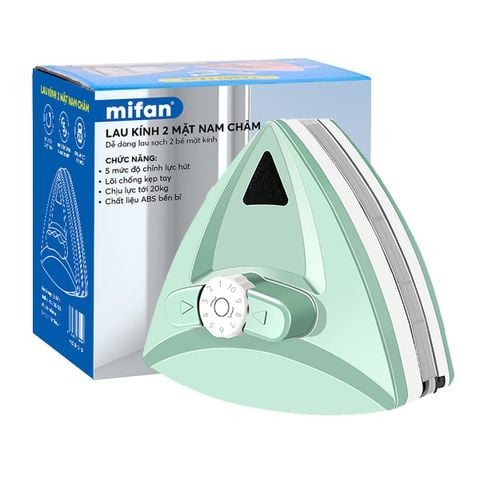Bộ Lau Kính 2 Mặt Nam Châm Thông Minh MIFAN