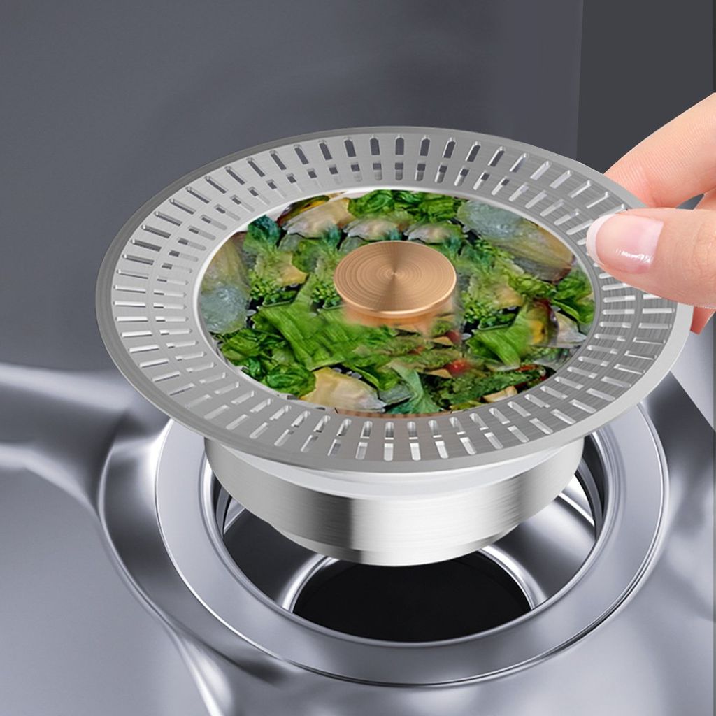 Bộ Lọc Rác Bồn Rửa Bát Inox 304 3in1 Mifan