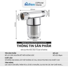 Bộ Lọc Nước Đầu Nguồn Cao Cấp Mifan