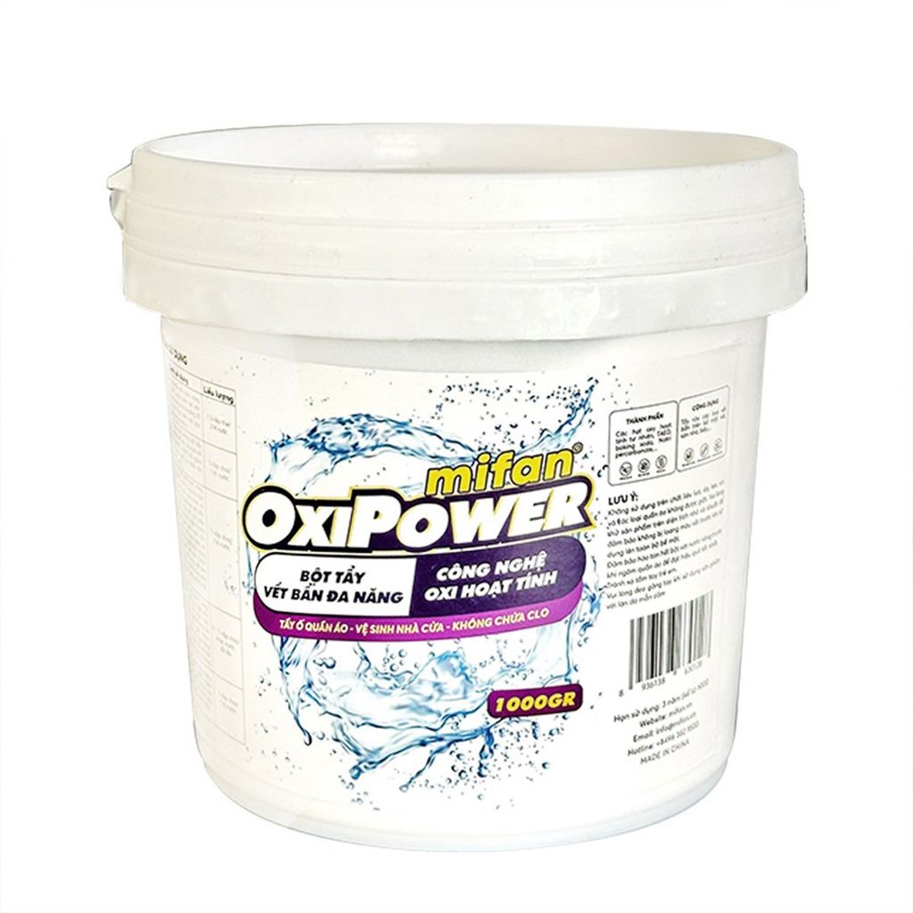 Bột Tẩy Trắng Quần Áo Đa Năng Mifan OxiPower